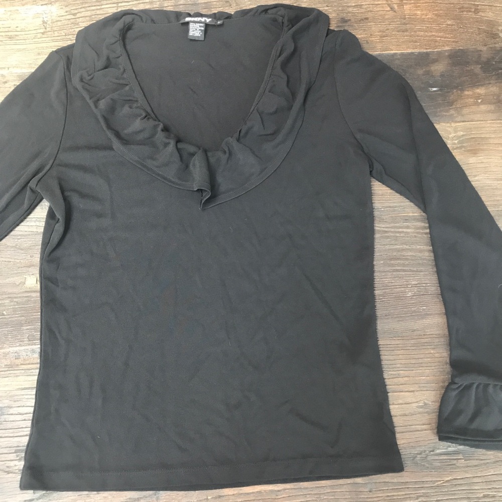 DKNY long sleeve top size S